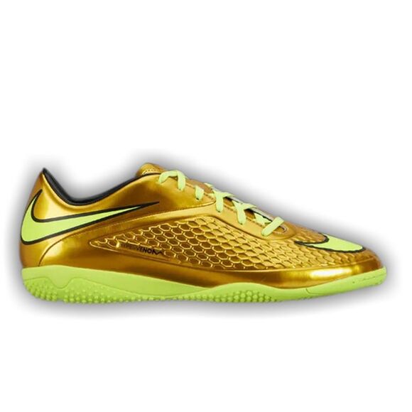 NIKE Rare 2014 Hyper venom Phantom 1 Gold indoor soccer Cleats Neymar - Picture 1 of 4